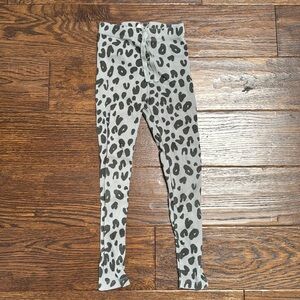EUC Zara Girls Animal print leggings size 4-5Y